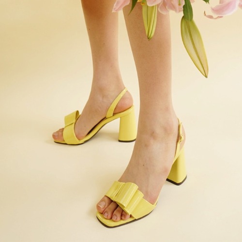 [부티크헤르원] Sweet Lily open toe c type sling-back strap sandal_21SS_9colors 스윗릴리 오픈토 슬링백  스트랩 샌들